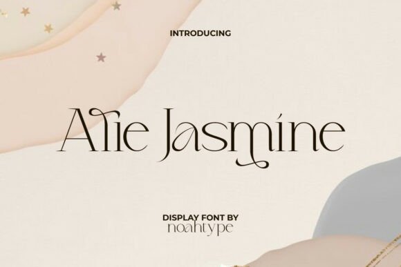 Alie Jasmine: A Stylish Serif Font for Every Design Need