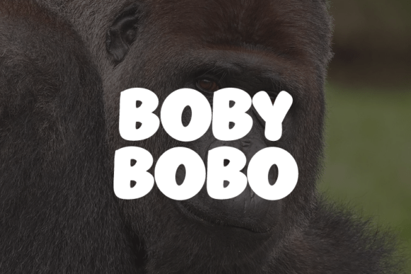 Boby Bobo: A Bold Display Font for Maximum Visual Impact