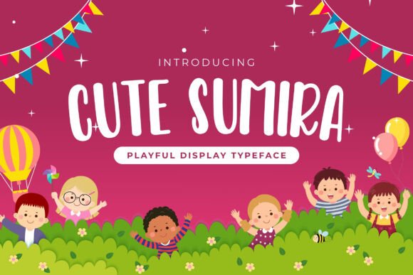 Cute Sumira: A Dreamy Font for Magical Design Projects