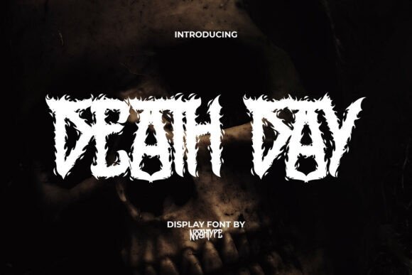 Death Day: The Ultimate Brutal Font for Extreme Design