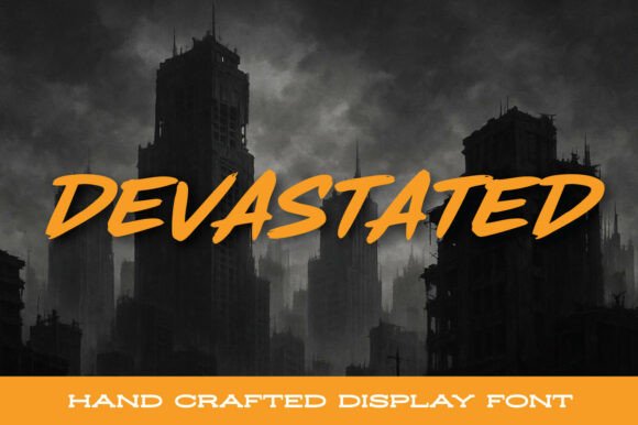 Devastated Font: The Bold Typeface That Packs a Punch