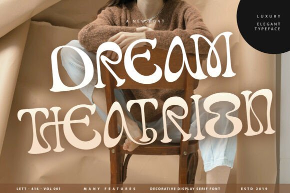 Dream Theatrion: Where Theatrical Elegance Meets Modern Typography