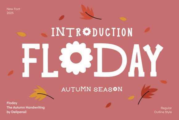 Floday: Autumn’s Touch in Typography
