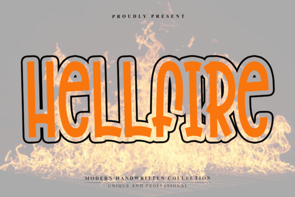 Hellfire: A Handwritten Font That Brings Personality to Your Projects