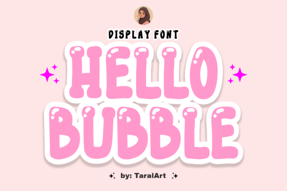 Hello Bubble: A Playful Typeface for Bold, Sweet Design Statements