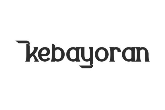 Introducing Kebayoran: The Display Typeface That Merges Vintage Elegance with Modern Boldness