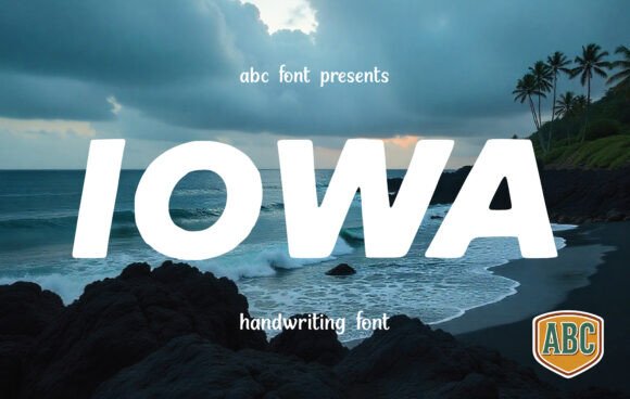 Iowa: A Timeless Handwritten Font for Creative Designers