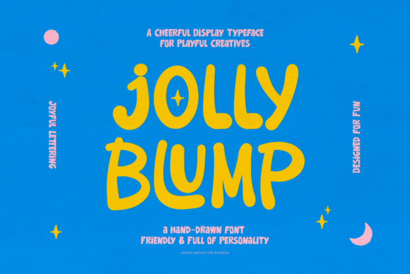 Jolly Blump: A Cheerful Typeface That Delights Without Overpromising