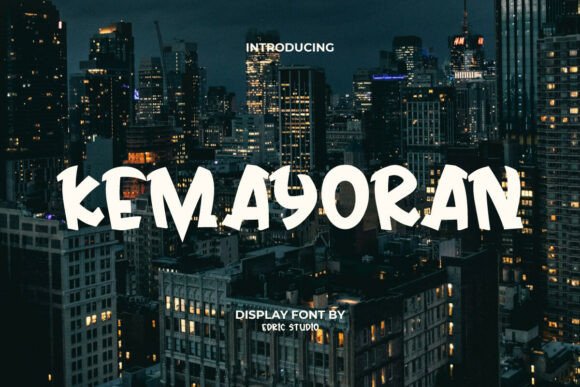 Kemayoran: The Bold Typeface That Brings Urban Energy to Life