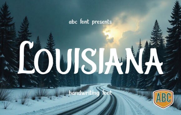 Louisiana: The Timeless Handwritten Font for Elegant Design and Branding