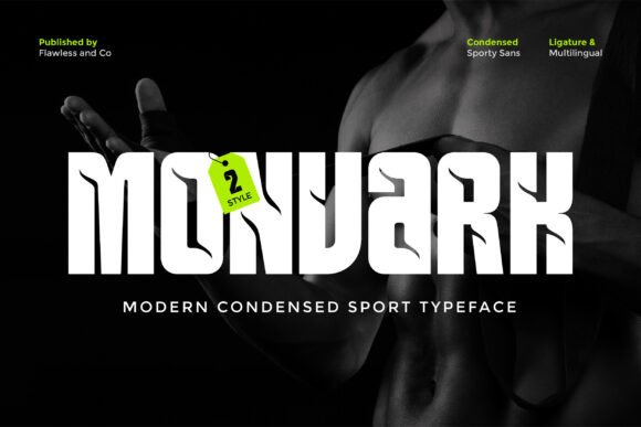 Monvark: The Bold Condensed Font Redefining Visual Impact