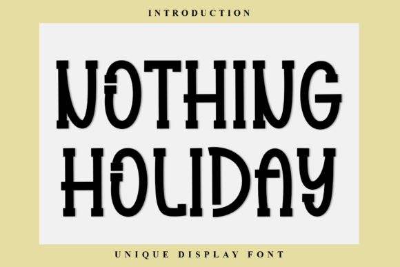 Nothing Holiday: Bold Design for Striking Visuals