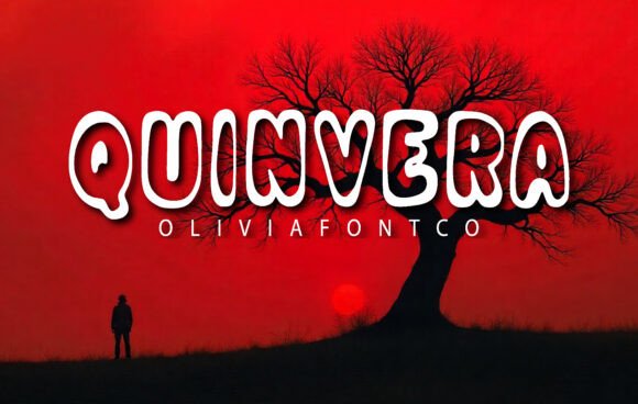 Quinvera: A Bold, Playful Typeface for High-Impact Design