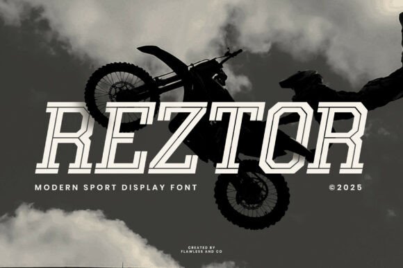Reztor: A Bold Font for Impactful Visual Communication