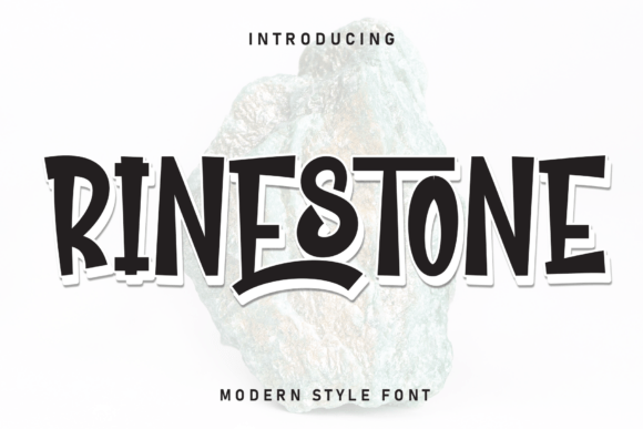 Rinestone: Bold, Energetic Font for Playful Design Projects