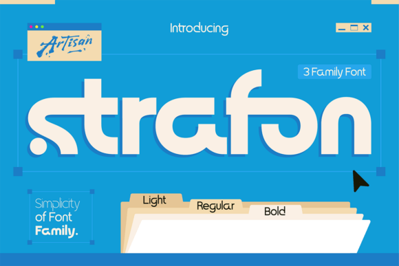Strafon: The Modern Font for Clear, Stylish Design