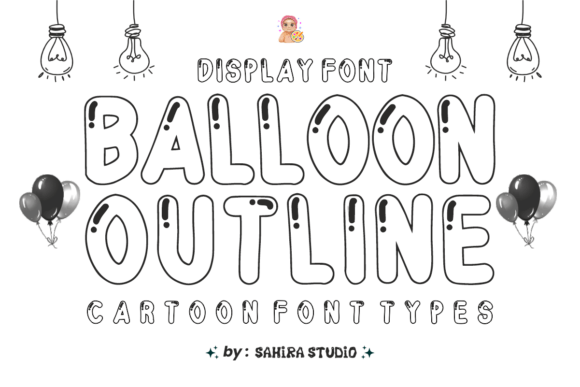 Unlocking Creativity with Balloon Outline: A Versatile Font for Modern Design